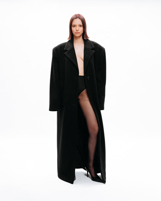 Maxi Dropped Shoulder Coat