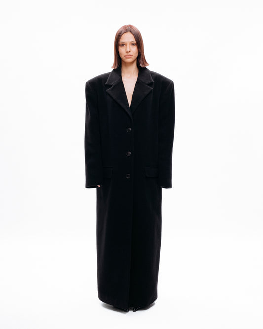 Maxi Dropped Shoulder Coat