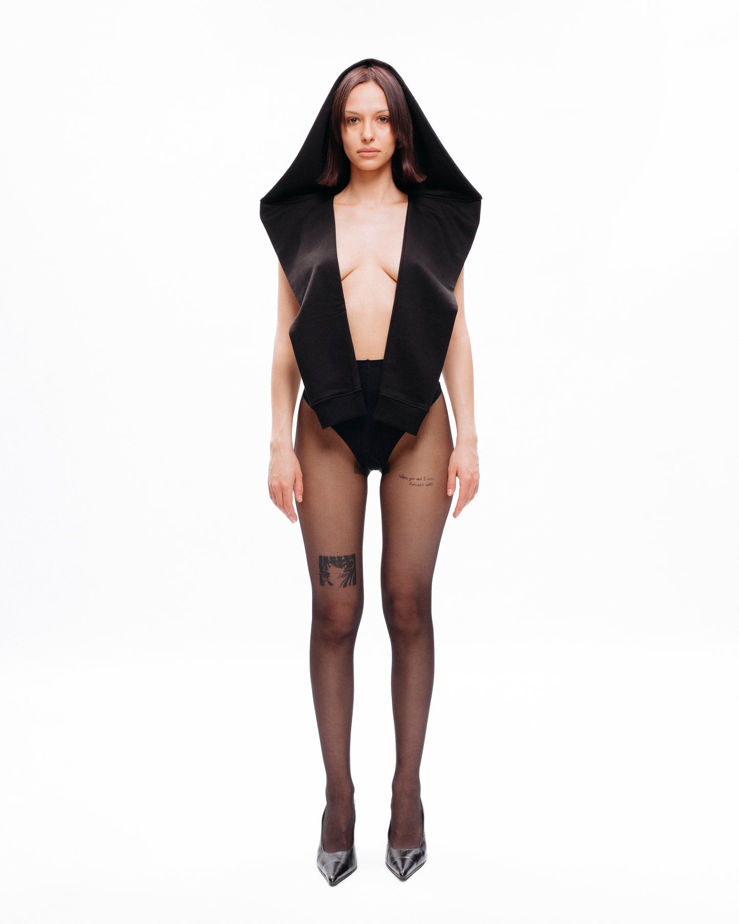 Hooded Scarf with Sleeve