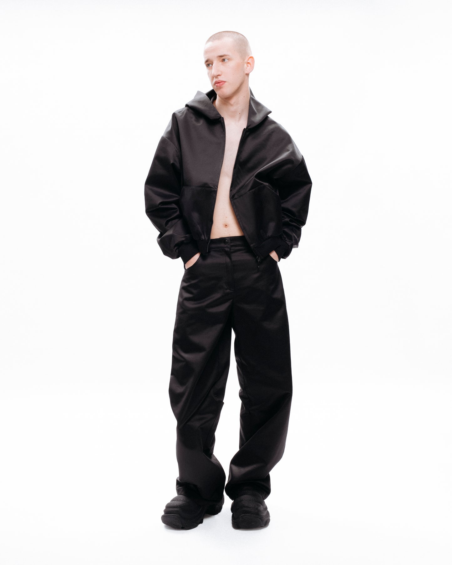 Hooded Track Jacket