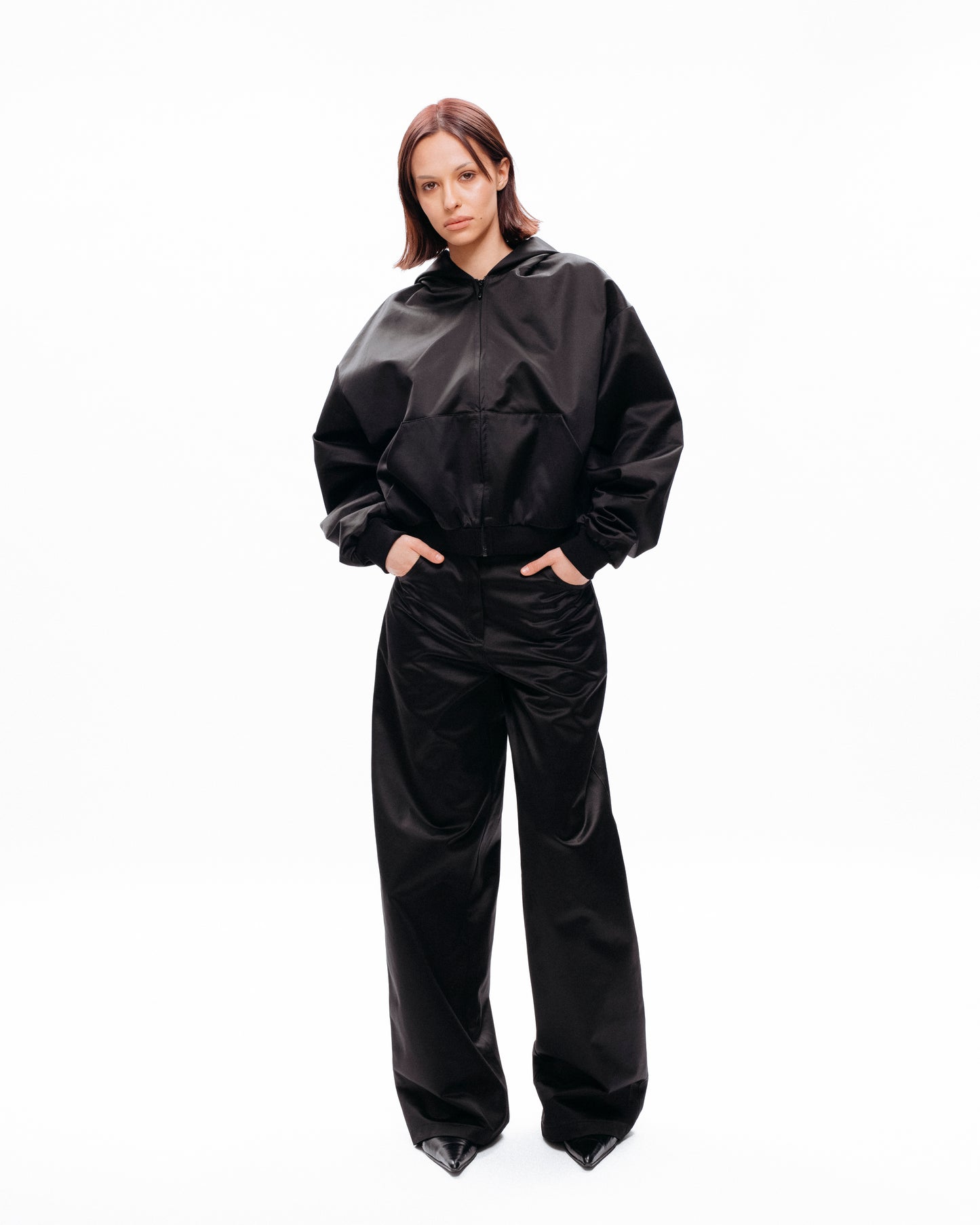 Hooded Track Jacket