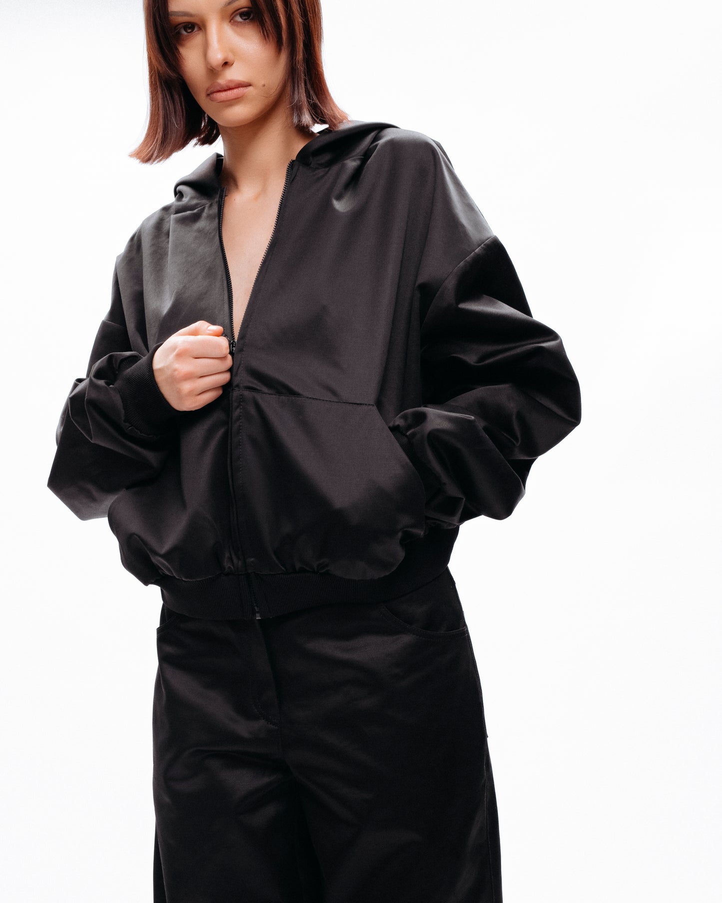 Hooded Track Jacket